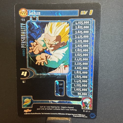 Dragonball tcg gohan lv1 - dragonball,